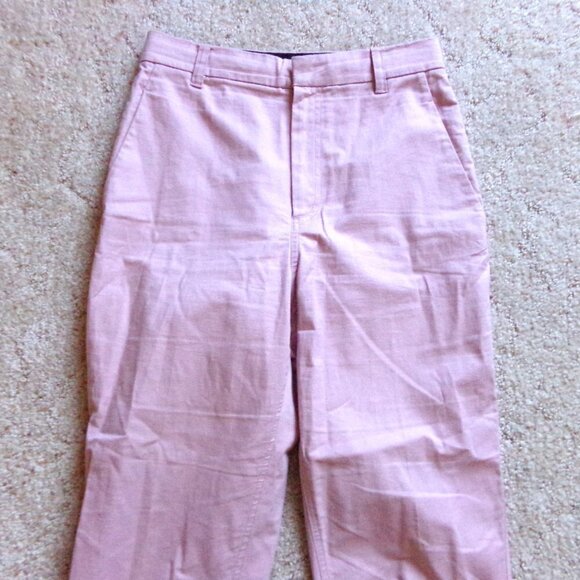 The Script Claudia Cuffed Pants in Rose Pink - Picture 4 of 6